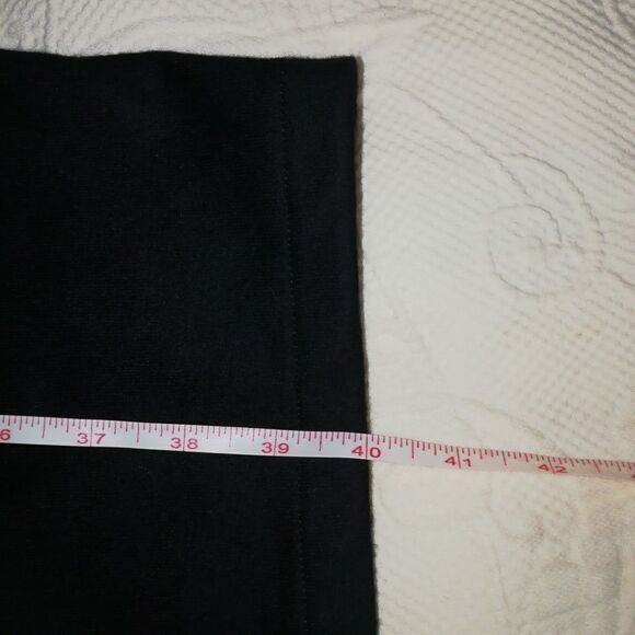 MEN VALENTINO Classic Black Virgin Wool Straigth Leg Trouser Pants Size 38 - Picture 15 of 16